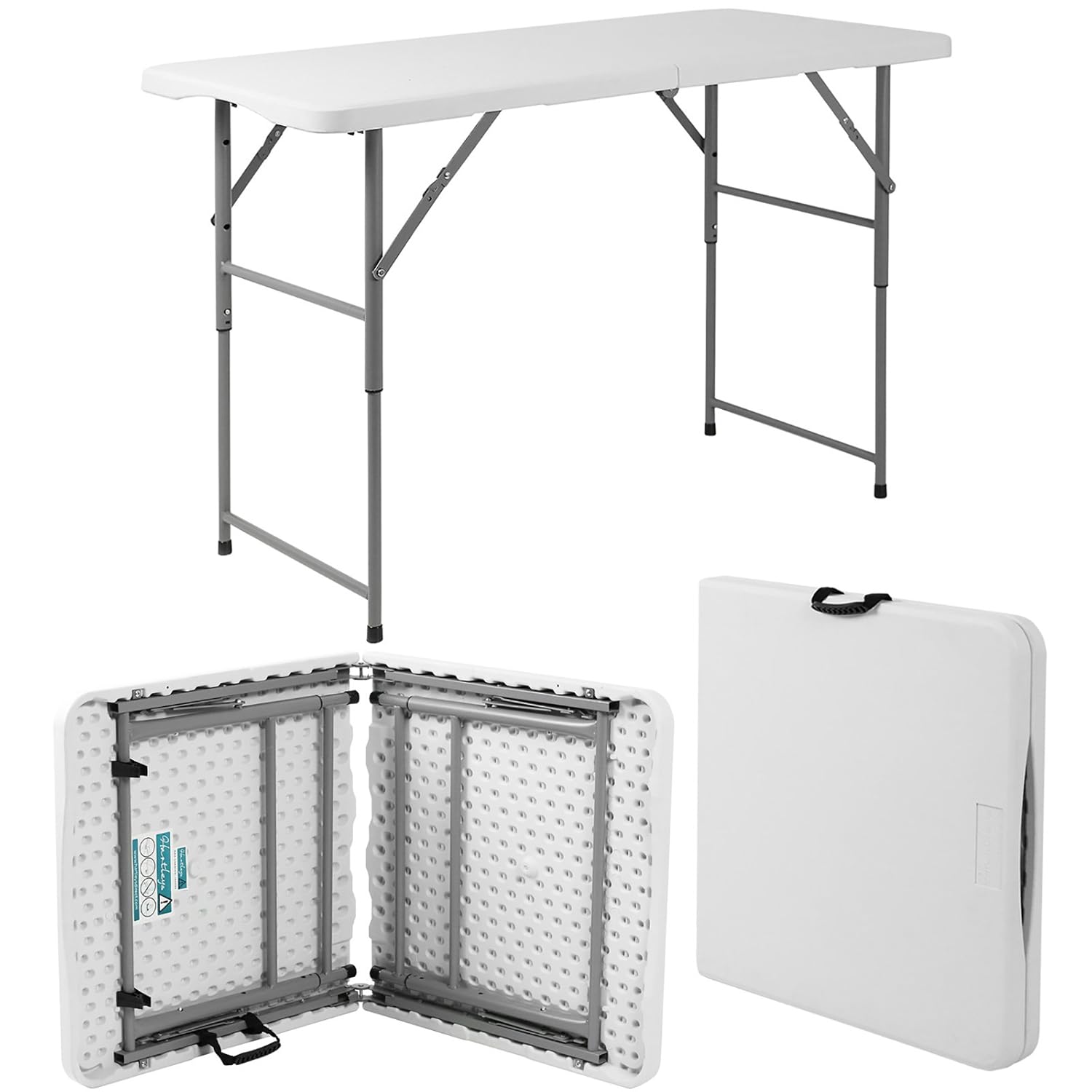 Hartleys 4FT Folding Table Car Boot Stall Buffet/Wedding/Garden/Street