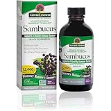 Nature's Answer Sambucus Dietary Supplement, Original for Daily Immune and Antioxidant Support | Made in The USA | Alcohol-Fr