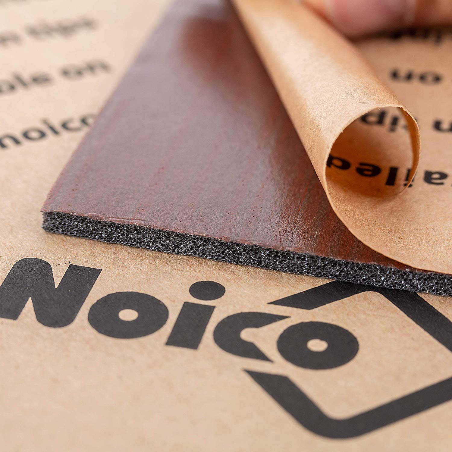Noico Red 150 mil (4mm) 36 sqft (3.4 sqm) Car Sound Insulation, Heat and Cool Liner, Self-Adhesive Closed Cell Deadening Material (PE Foam Sound)