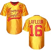 Men's #16 Peter Lafleur Average Joes Dodgeball Jersey T-Shirt Dodgeball Movie Peter Lafleur Costume T Shirt