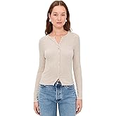 FRAME Women's The Rib Splay Top