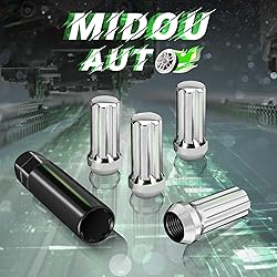 MIDOU AUTO M14x1.5 Wheel Lug Nuts, 32x 14mmx1.5