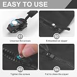 NGUIT 9PCS Zipper Repair Kit Universal Slider Replacement #3 #5 #7 #8 #10 view 3