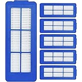 Detetap 6 Pcs Replacement HEPA Filters for Eufy 11S Max 15C Max, 30C Max,39C Max,G30 Edge, G30 Hybrid Vacuum Cleaner Spare Filters Sets, Blue
