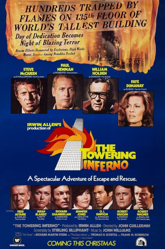 Posterazzi EVCMCDTOINFE011 The Towering Inferno Movie Poster Masterprint, 11 x 17