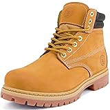 Jacata Men's Water Resistant Leather Work Boot