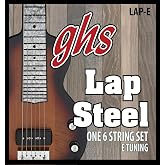 GHS Strings LAP-E Lap Steel Strings (E Tuning), 13-56