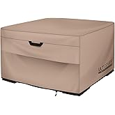 ULTCOVER Patio Fire Pit Table Cover Square 36 inch Outdoor Waterproof Fire Bowl Cover