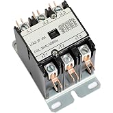 BlueNatHxRPR 3 Pole 40 Amp 24 VAC Coil Air Conditioner Contactor