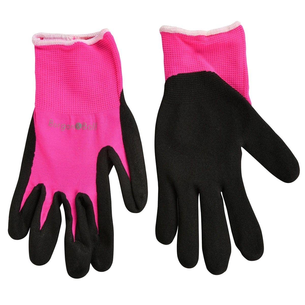 Burgon & Ball FloraBrite Garden Glove, Medium/Large, Fluorescent Pink