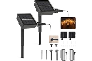 YUNJACKEYDZ Replacement Parts for Solar Lights - 3V 40Ma 8 Mode Panel Lantern Lid Lights, for Solar Flower Lights Garden Patio Decor Lanterns DIY