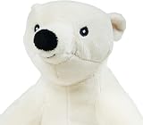 Petface Planet Pilip The Polar Bear Plush Dog Toy view 3