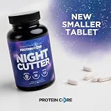 Protein Core Night Cutter Fat Burner Tablets UK Made 2 Months Supply view 5