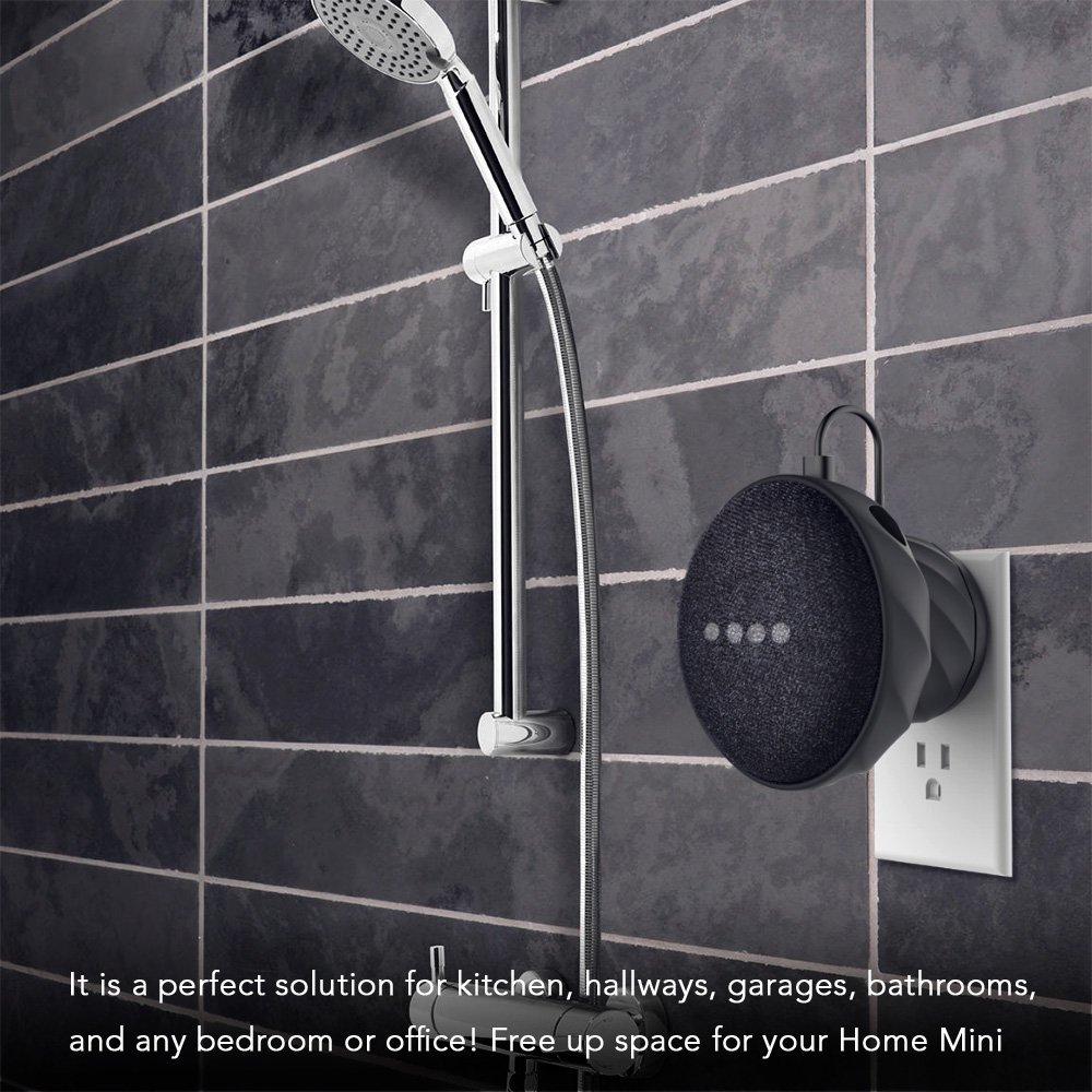 google home mini shower