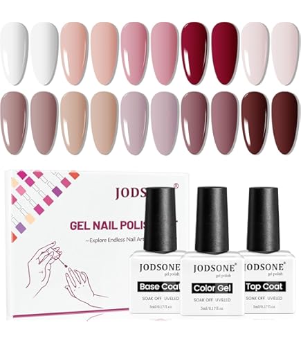 Amazon.com : LEAV Filter Syrup Gel Polish 20 Colors Set, Beige