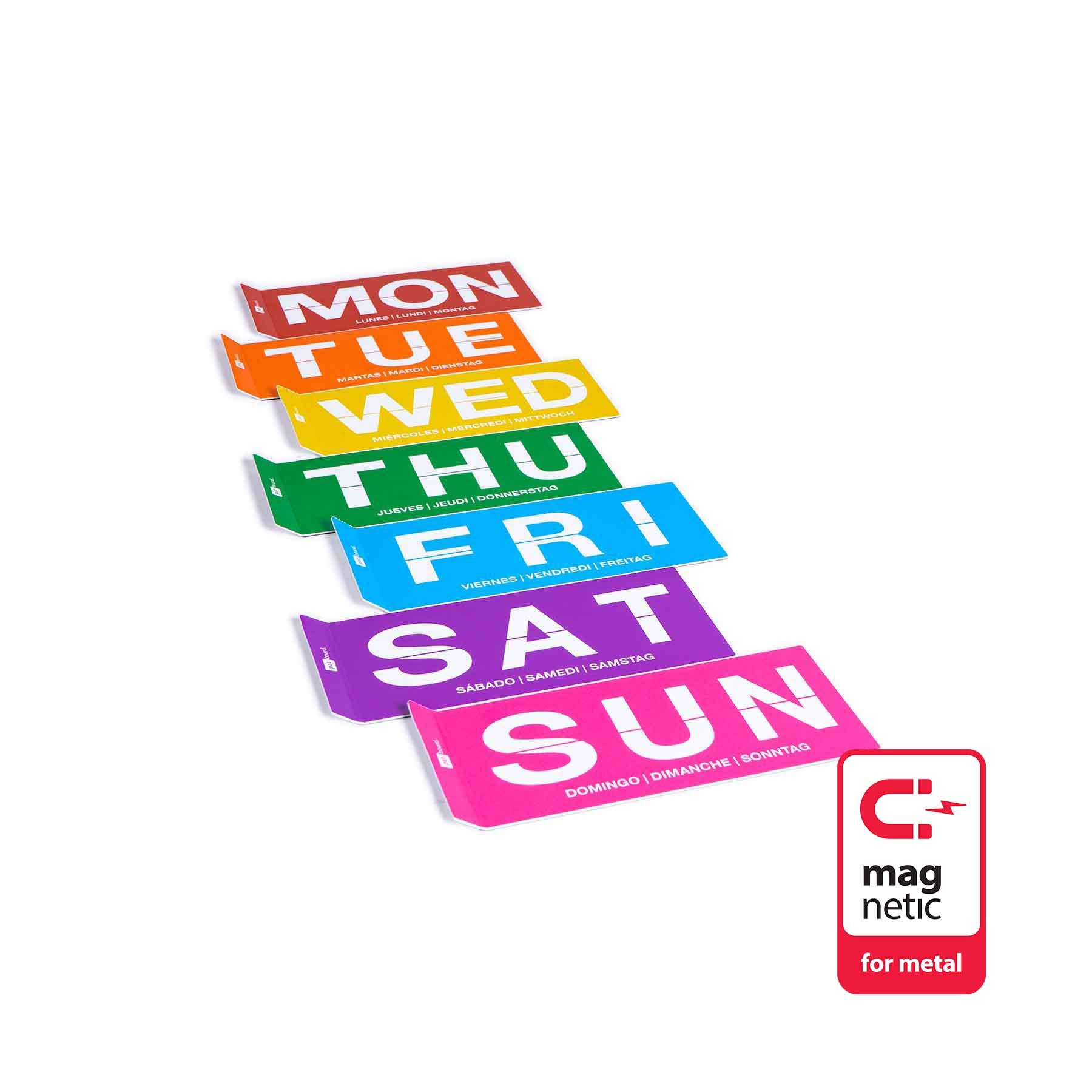 PATboard Agile Planner Board Weekly COLUMNcards Magnetic