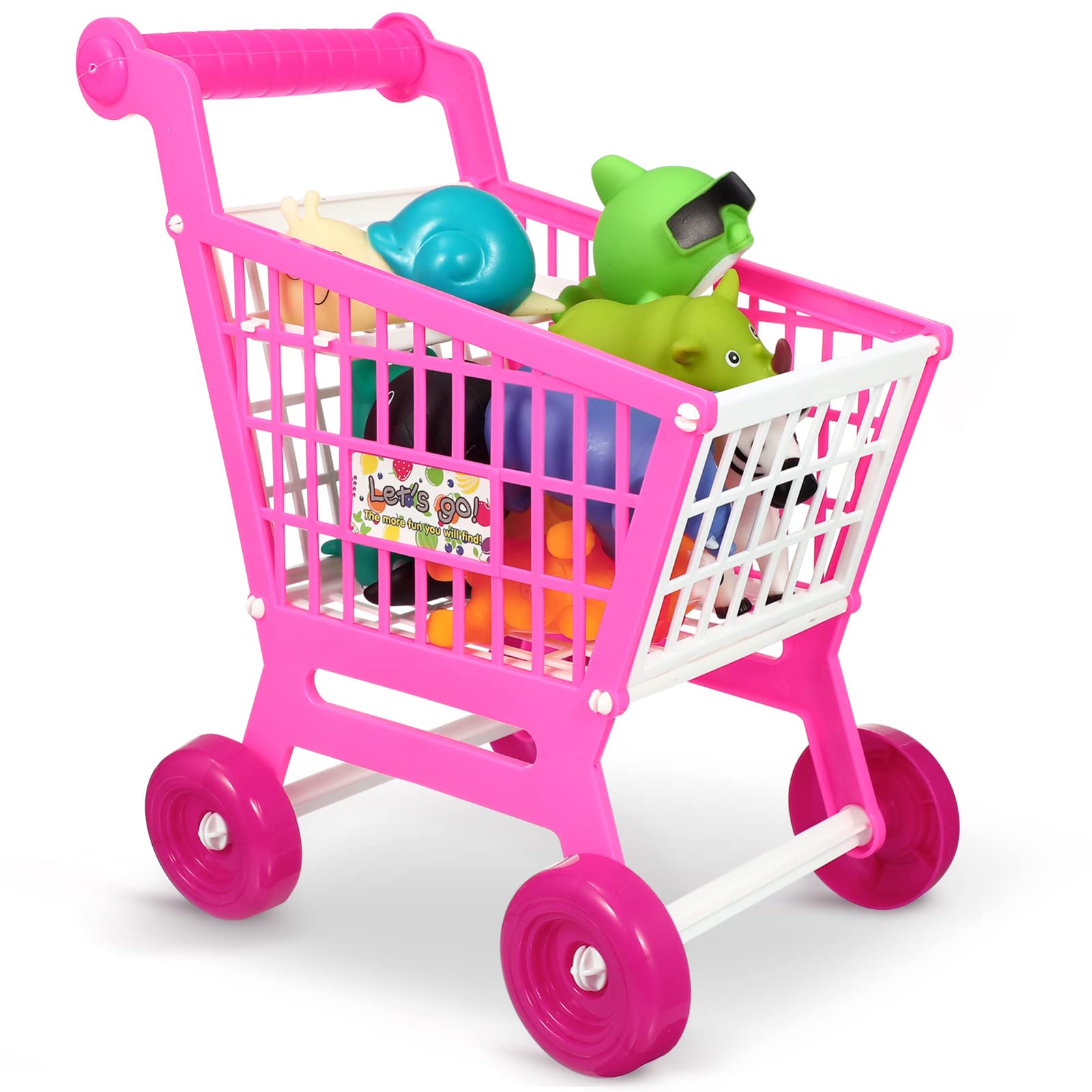 Kids Toys Kids Toys 1pcs Shopping Cart, Mini Supermarket Cart Grocery Pretend Play Shopping for () Trolley Trolleys