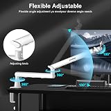 Aokeo AK-55 Microphone Arm Desk Low Profile Adjustable Boom Arm view 3