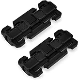 TACTICAL_GEEK TGCodeG6 Quick-Release Connect Buckles, No-Sew, Easy to Operate, 2-Pack PA66 Nylon, Ideal for 1 Inch/25mm Webbing，Backpacks, Fanny Packs &amp; Shoulder Straps, Molle System Comp