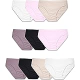 Fruit of the Loom Women's Tag Free Cotton Bikini Panties