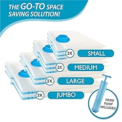 10 Pack Vacuum Storage Bags, Space Saver Bags