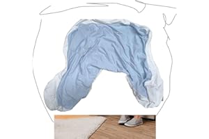 Blue Pillowcase Pillow with arm Hole