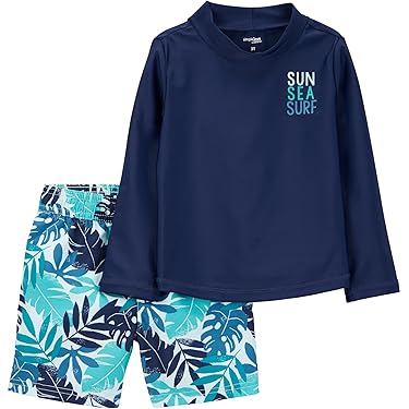 Playshoes Boys' Sweiteiler Rash Guard Set (1-Pack), The mouse pirate