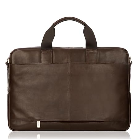 Knomo Brown Brief Case