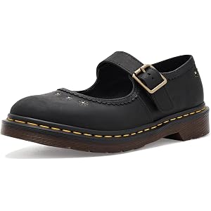 Dr. Martens Womens Mary Jane Flower