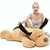 MorisMos Giant Stuffed Dog Animals, 51inch Big Stuffed Dogs Plush, Soft Large Puppy Pillow for Kids, Girls, Boys
