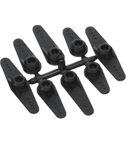 2PCS Extra Strong Plastic Futaba Servo Arm Hron (Cross) Screw In US - Foto 10