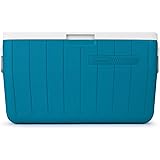 Coleman Chiller Series 48qt Insulated Portable Cooler, Ice Retention Hard Cooler with Heavy Duty Handles