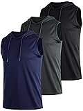 Tchumum Sleeveless Hoodie Men Hooded Tank Top