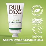 BULLDOG Original Hair Styling Cream for Men 75 ml Natural Finish Medium Hold view 2