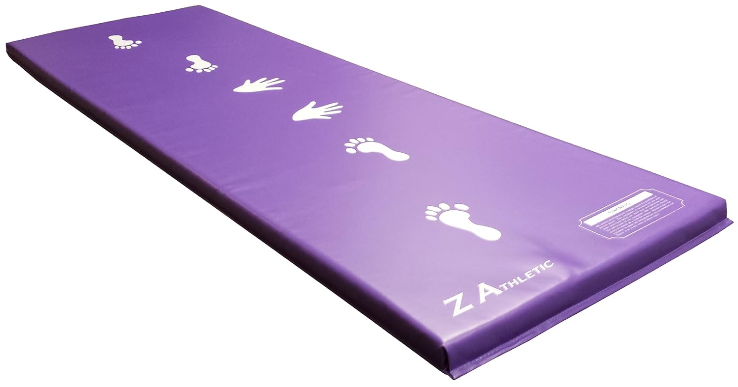 ZAthletic Purple Children's Gymnastics Cartwheel / Beam Training Mat