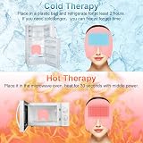 ACWOO Migraine Relief Cap Reusable Cold Heat Therapy Pink view 2