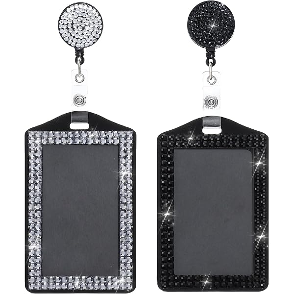 Fashion Crystal Phone Lanyards with Metal Clasp Bling Rhinestone Neck Strap Anti-Loss Hanging Lanyards Keychain ID Card Holder