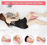 BEAUTRIP Leg Pillow Ergonomic Knee Pillow Memory Foam with Strap view 5