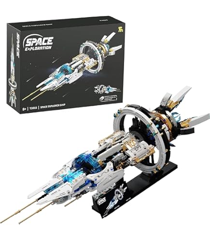 Amazon.com: HUNKING Space Station Building Set | Spaceship