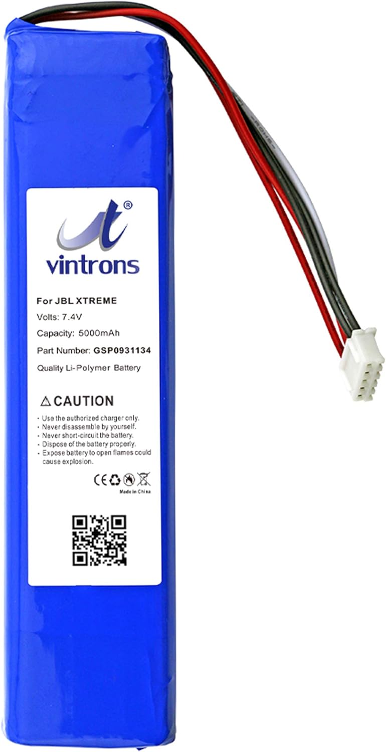 jbl xtreme battery capacity