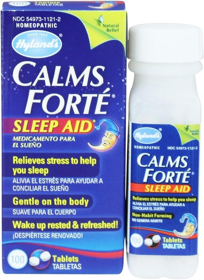 Hyland's Homeopathic, Sleep Aid Calms Forte, 100 Tablets