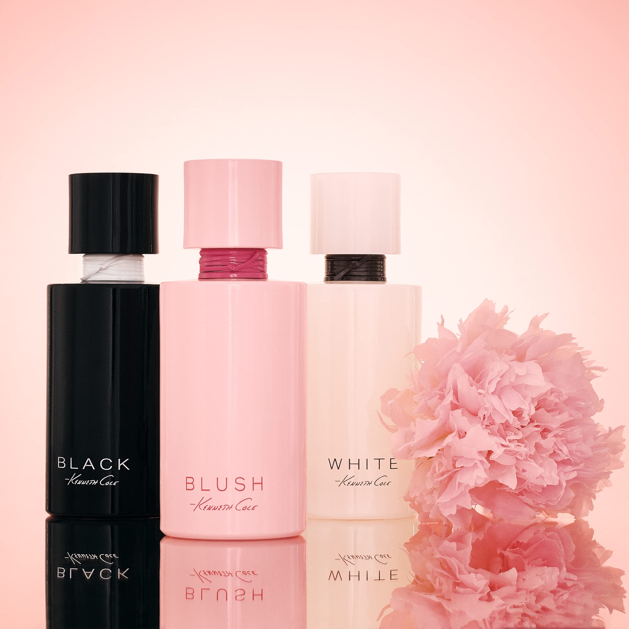 Kenneth Cole Black For Her Body Spray Mist for Women, Notes of Florals, Citrus, Sandalwood, and Musk, Feminine Scent, Everyday Wear Fragrance, 8 Fl Oz