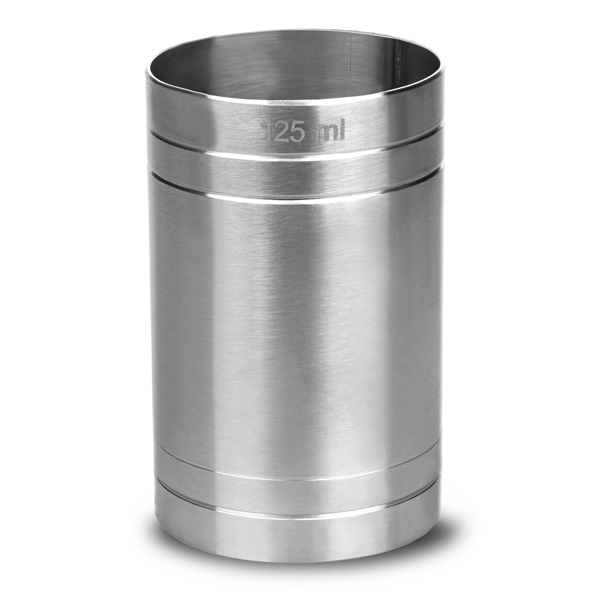 bar@drinkstuff Stainless Steel Thimble Wine Measure CE 125ml, TM00609, Single