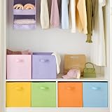 GRANNY SAYS Fabric Storage Cubes Pack of 6 33x33x32.4 cm Collapsible view 3