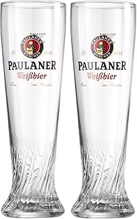 PAULANER BIER GLÄSER SET 6er 0,5 Liter NEU WEIZENBIER