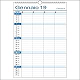 Planning settimanale da tavolo