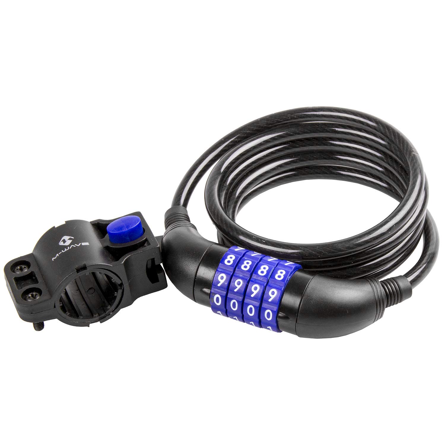 M-Wave Spiral Cable Lock - Black