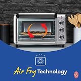 Russell Hobbs 20L 5-in-1 Rapid Hot Air Fryer Mini Oven Grill Toaster view 7