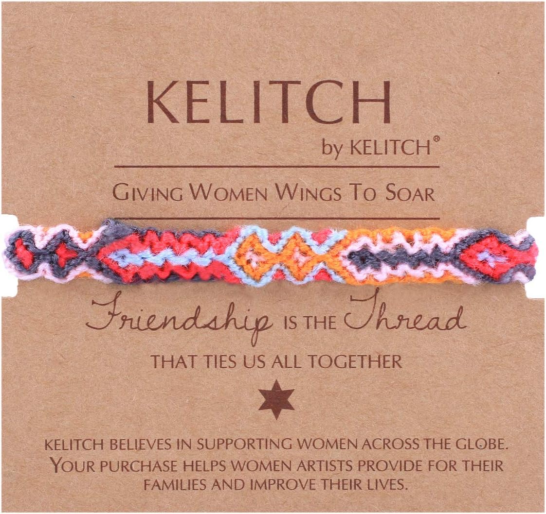 Colorful Wrap Bracelet Adjustable Braided Fashion Charm Jewelry for Friendship