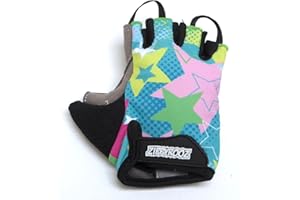 ZippyRooz Toddler & Little Kids Bike Gloves for Balance and Pedal Bicycles for Ages 1-8 Years Old. 8 Designs for Boys & Girls